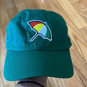 Arnold Palmer Green‎ Cap with Umbrella Patch